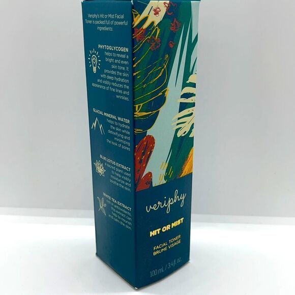 NIB Veriphy Skincare Hit or Mist Facial Toner - Picture 2 of 3